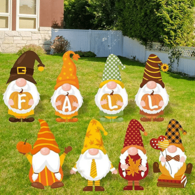 Beautiful Autumn Decorations For Outdoors